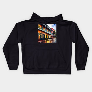 Memories of New Orleans - Bourbon Street Kids Hoodie